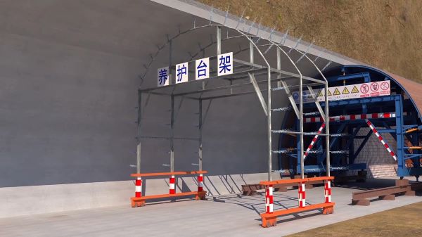 嘉禾县隧道施工动画制作公司 - 隧道施工工艺和施工方法 - 隧道施工汇报动画视频 - bim 工程施工动画
